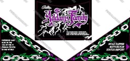 Addams Family Apron Decal thumbnail 1