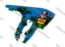 Jurassic Park Flipper Műanyag Készlet (Szett) thumbnail 7