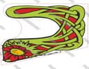 Skateball Flipper Műanyag alkatrész (M-1330-179-7)